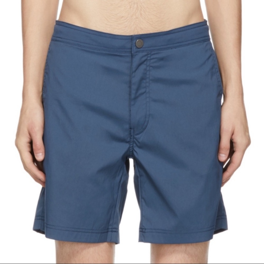 Onia Calder Swim Trunks Deep Sky Blue 30